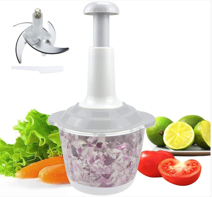 Push Food Chopper - Kitchen Tool