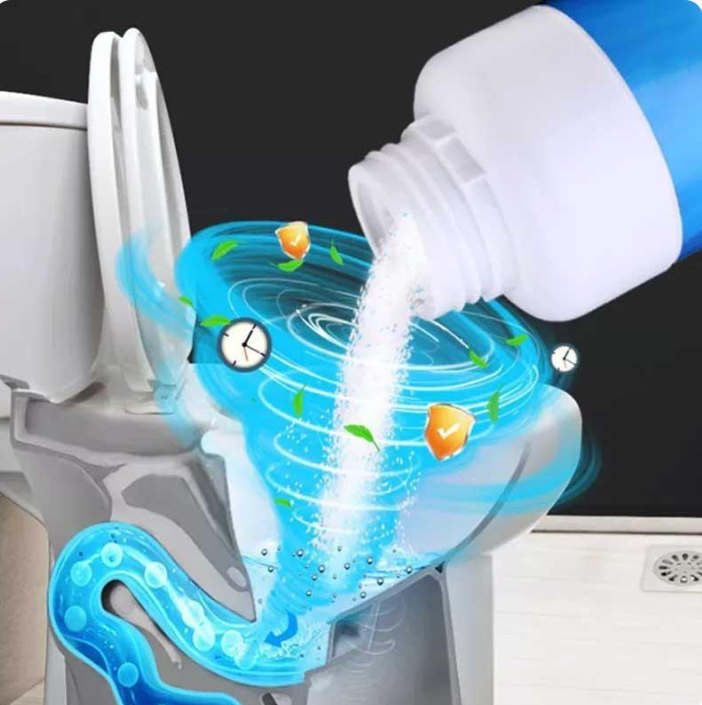 Powerful Drain & Sink Cleaner Powder.