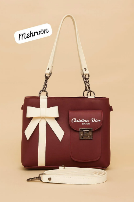 Elegant Bow Style Women Handbag – Premium Look | Office • Party • Daily Use