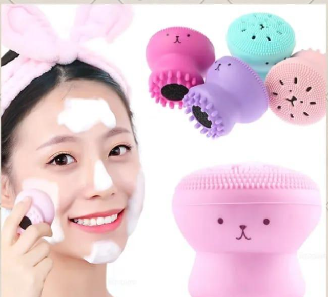 Face Massager Silicone Brush
