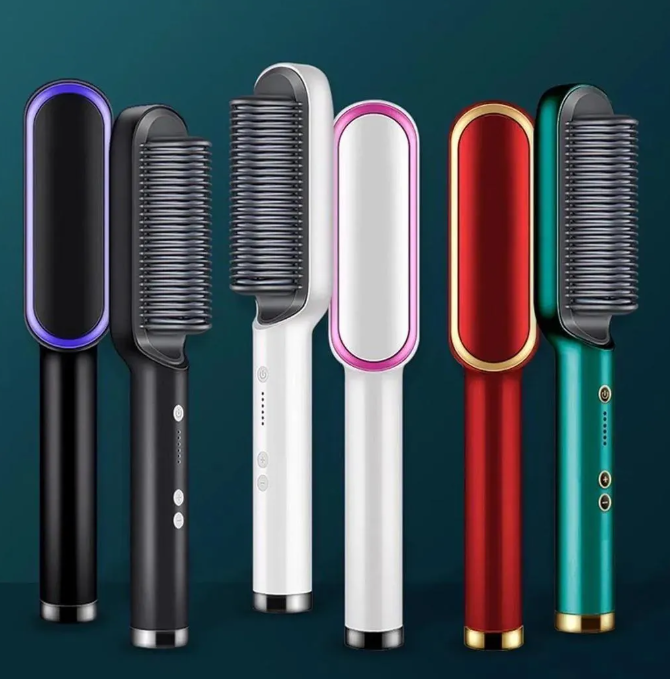 Smooth Salon Quality Hair Straightener Brush