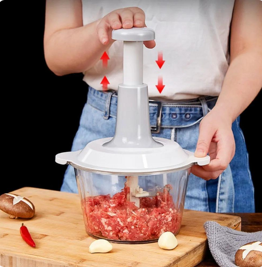 Push Food Chopper - Kitchen Tool