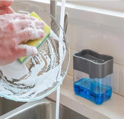 Soap Dispenser Push-Out Liquid  For Kitchen.