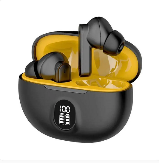 TWS Wireless Earbuds with Led display, ENC noise cancellation, hifi stereo, Bluetooth 5.3