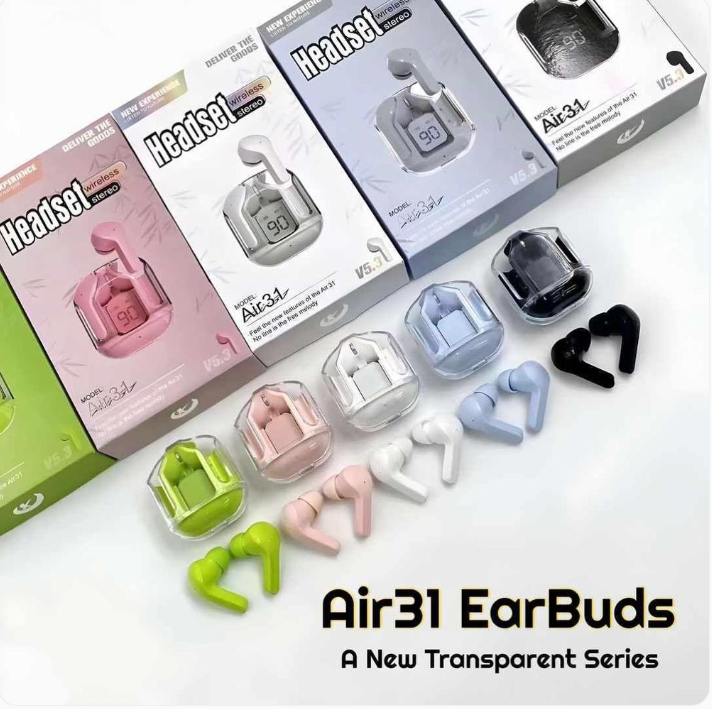 Air 31 Buds TWS Bluetooth Smart touch control HIFI.