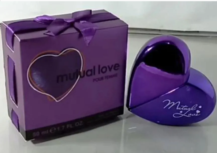 Mutual Love Heart Shape Pour Femme Floral Perfume 50ml | Long Lasting Fragrance