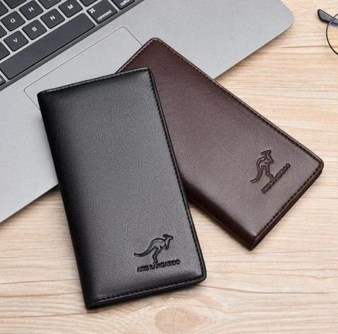 Men's Leather Bi-Fold Wallet - Stylish & Pocket Friendly
