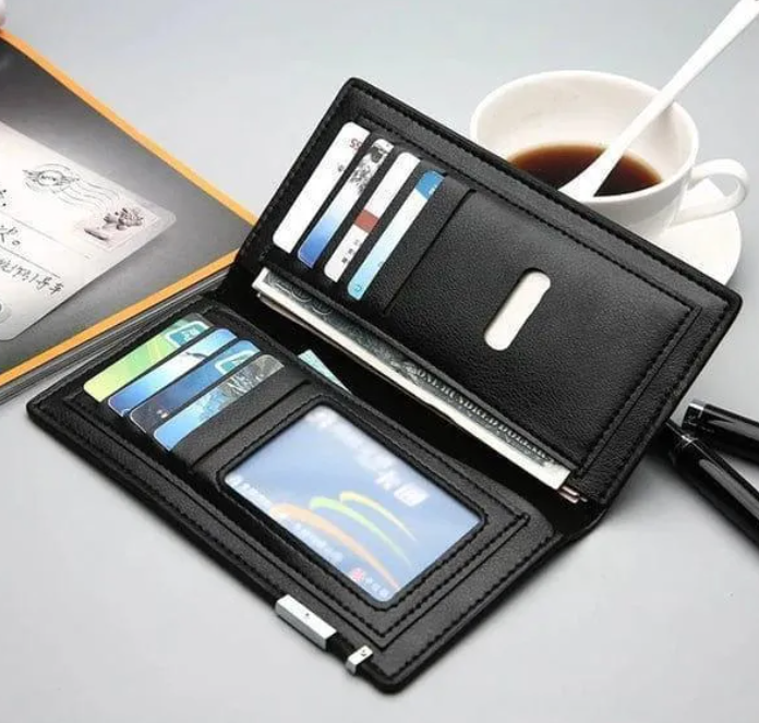 Men's Leather Bi-Fold Wallet - Stylish & Pocket Friendly